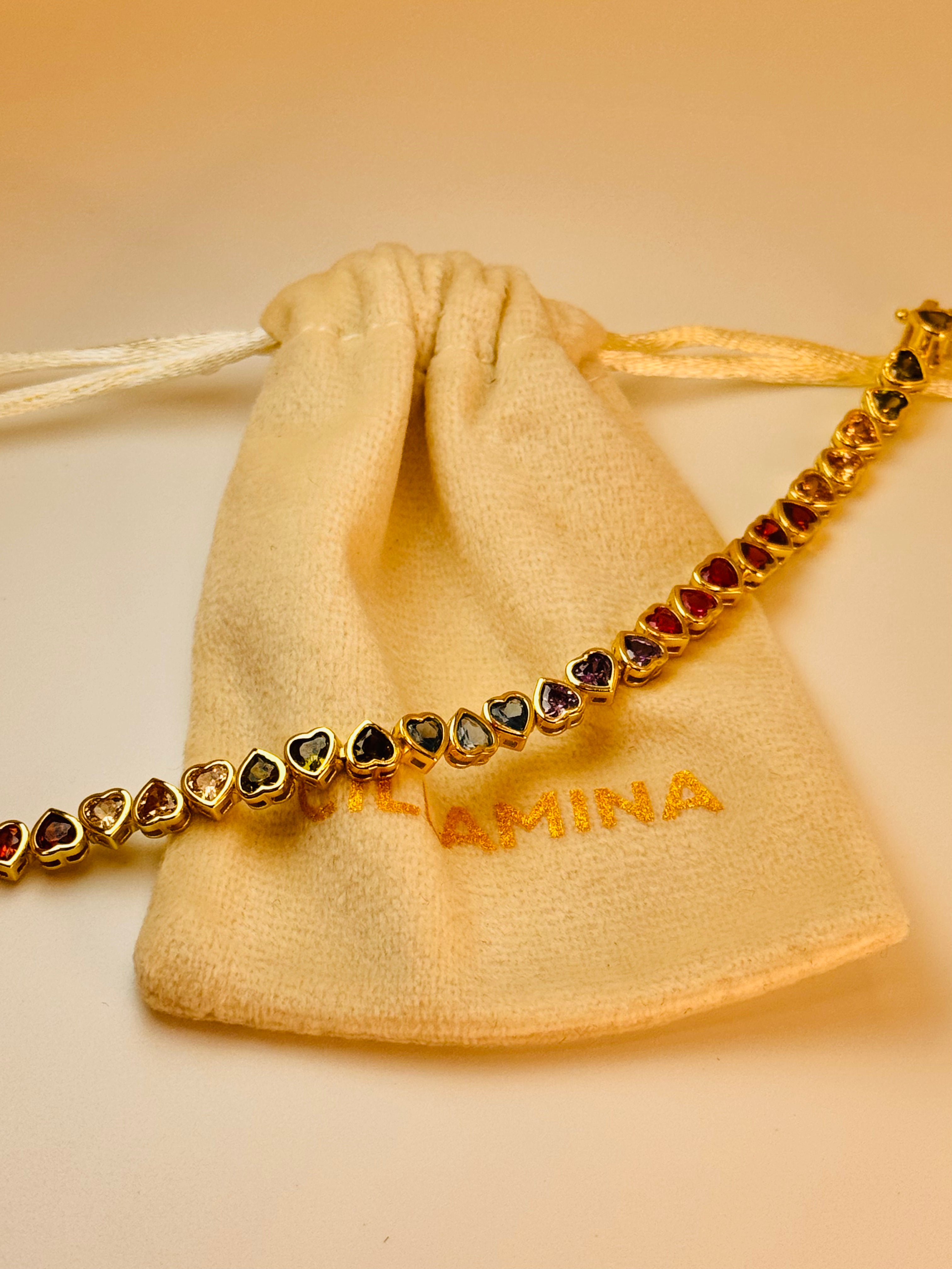 18kt Hearts on Fire Solid 925 Sterling Silver